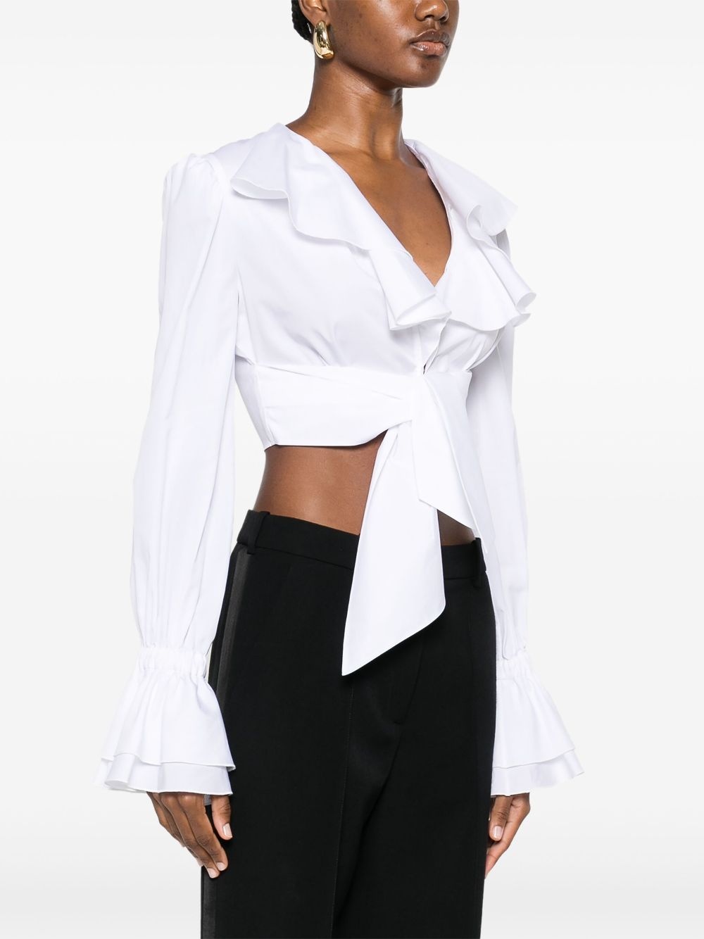 ruffled blouse - 3