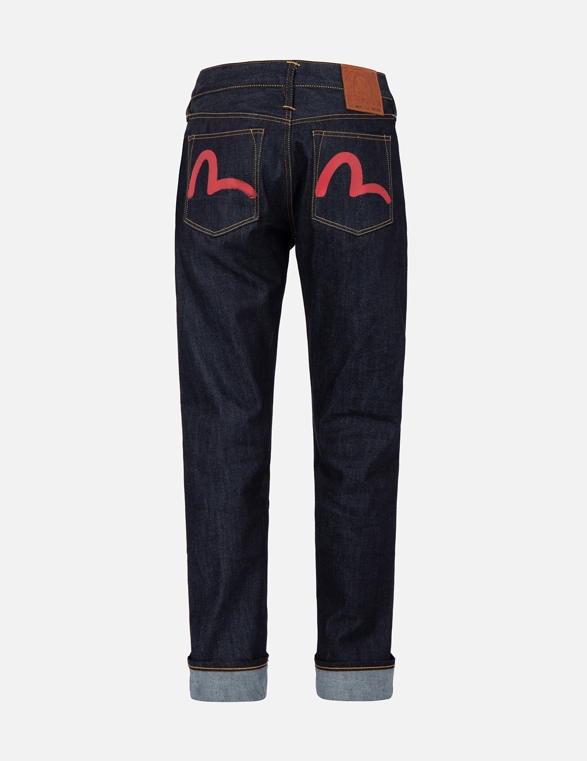 RED SEAGULL CARROT FIT RAW DENIM JEANS #2017 - 2
