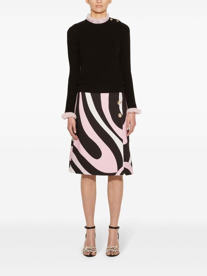 PUCCI fringed jumper outlook