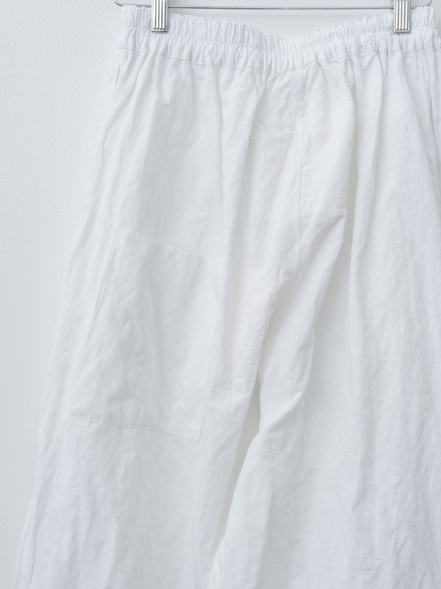 The Baker Trouser - Crumpled Cotton Chalk - 7