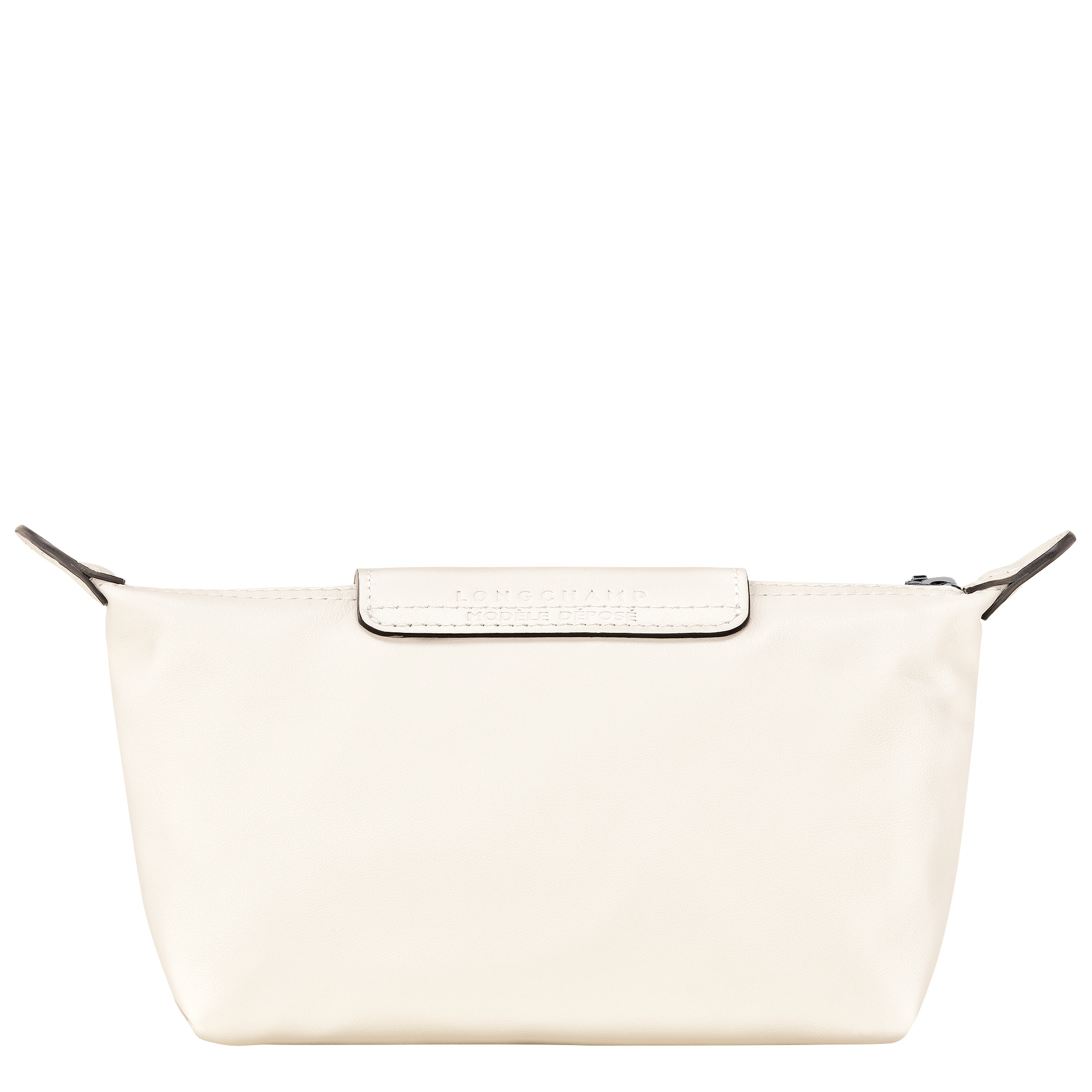 Le Pliage Xtra Pouch Ecru - Leather - 3