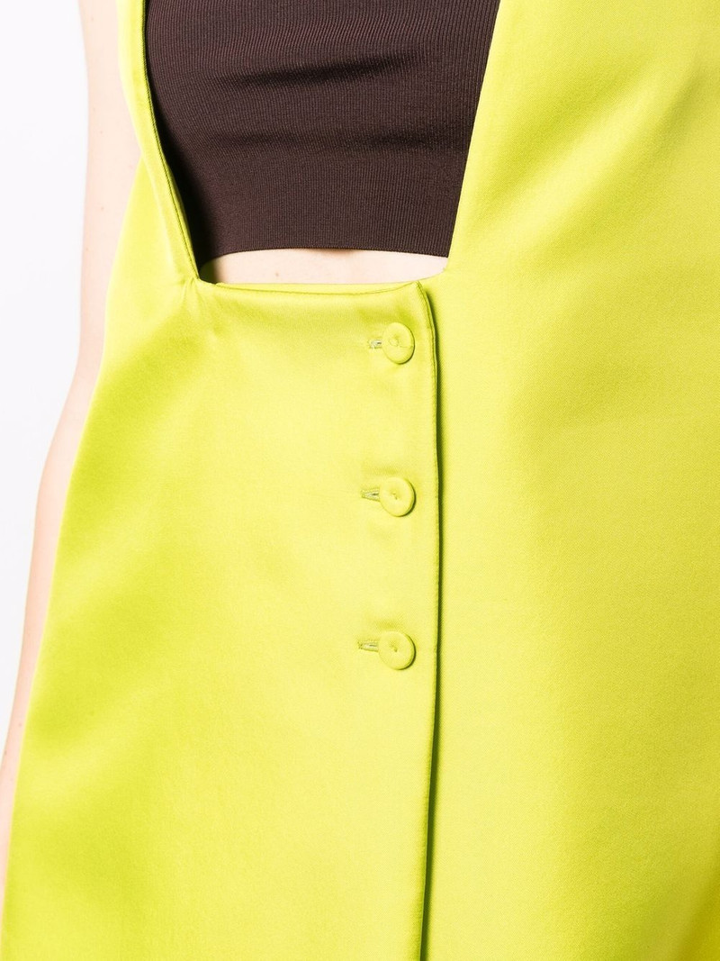 button-fastening pinafore dress 5