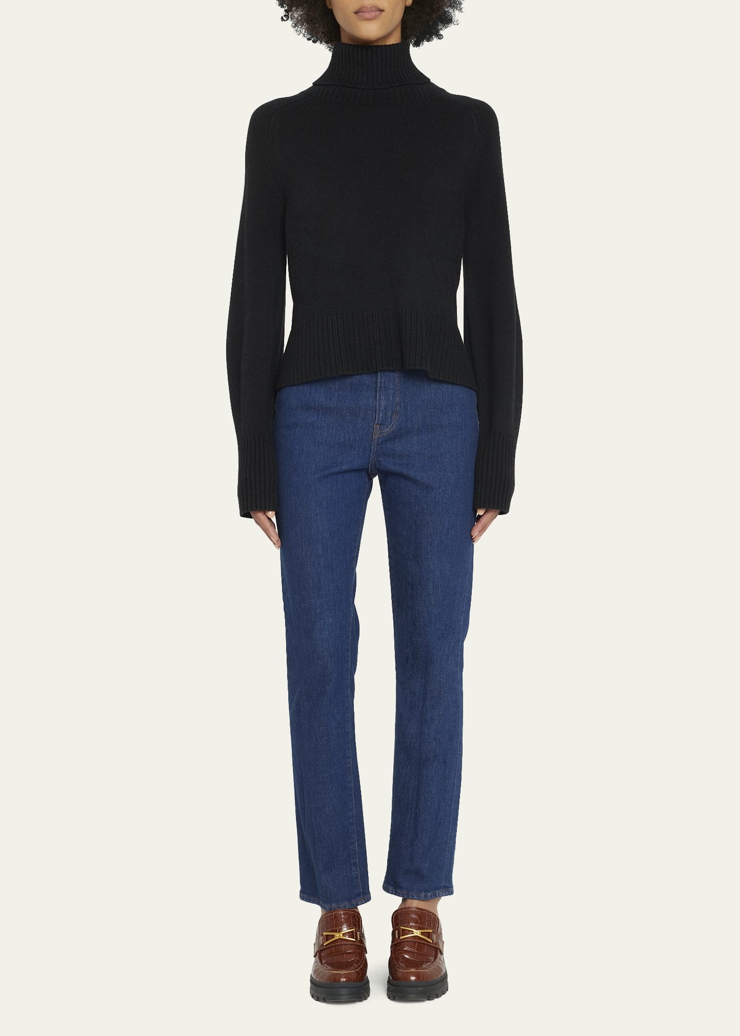 Lerato Cashmere Turtleneck Sweater - 2