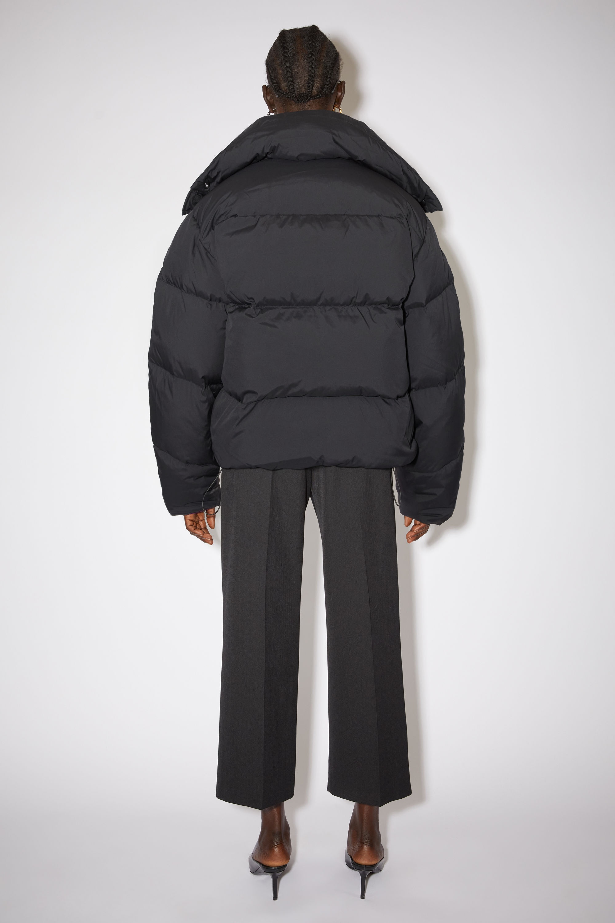 Down puffer jacket - Black - 3