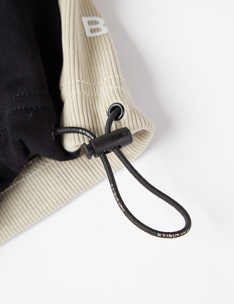 Ribbed Back Hem Hoodie 12