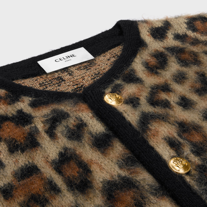 cardigan jacket in brushed mohair 3