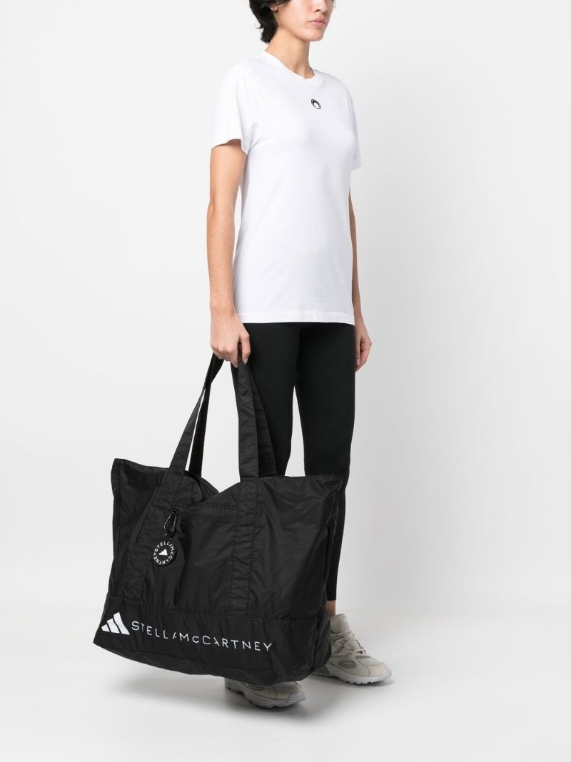 logo-print tote bag - 2