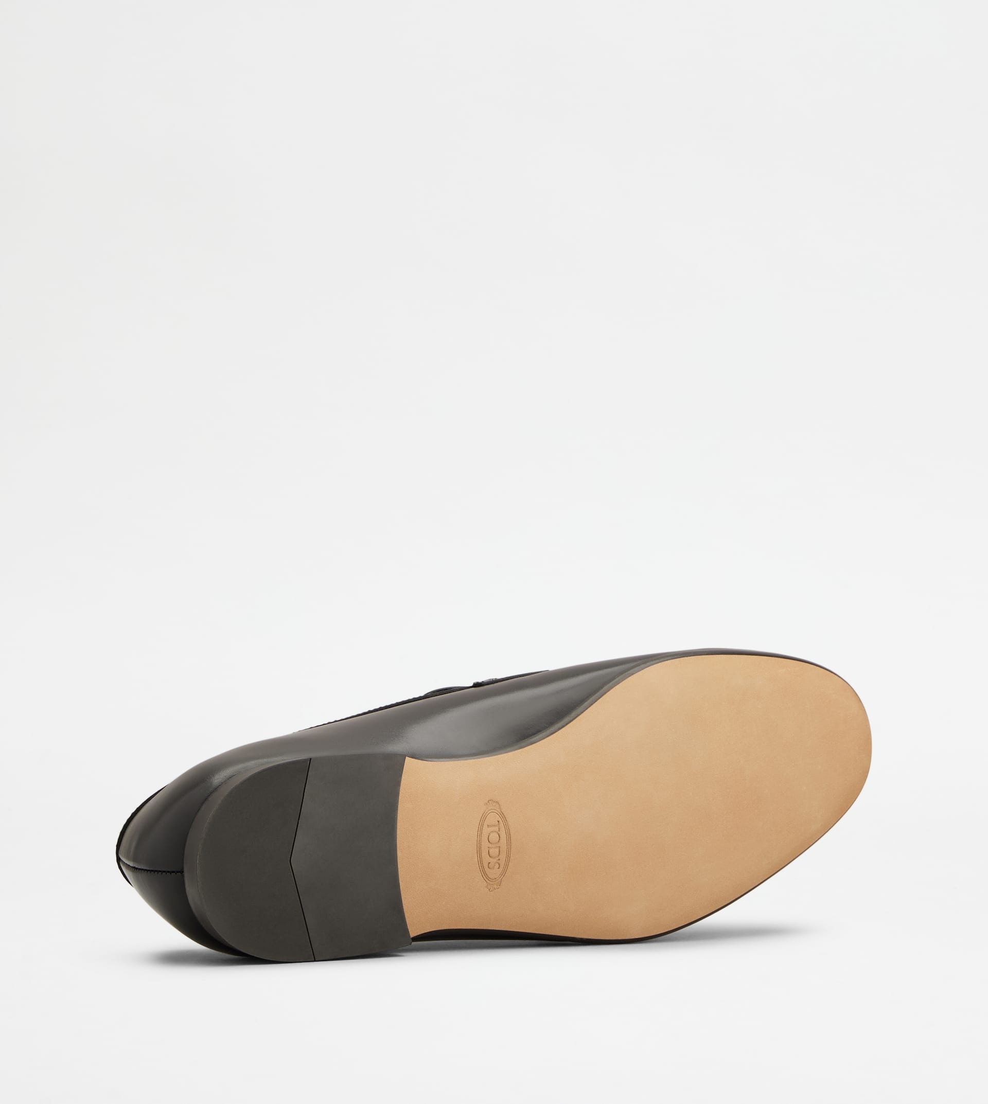 LOAFERS IN LEATHER - BLACK - 4