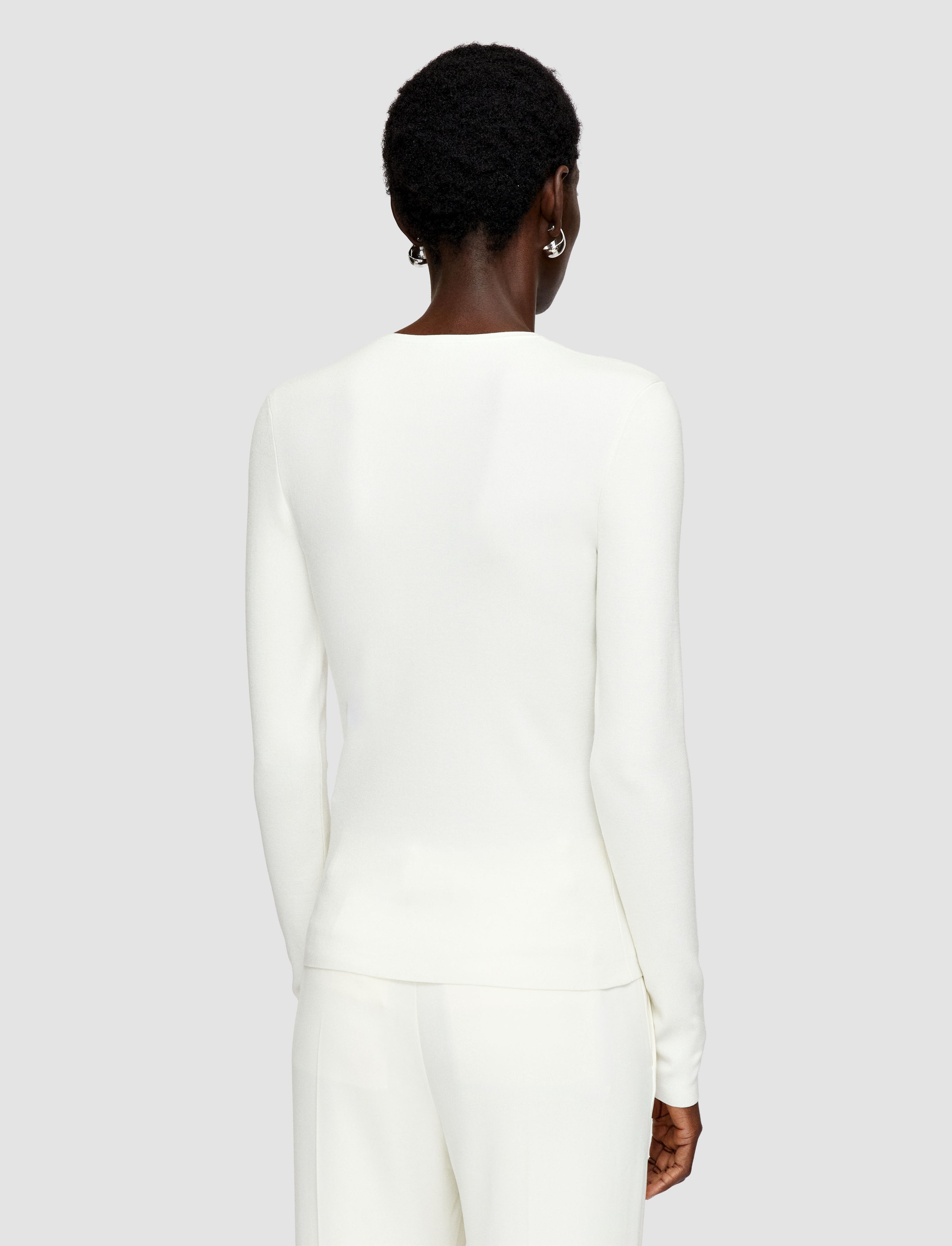 Silk Stretch Jumper - 4