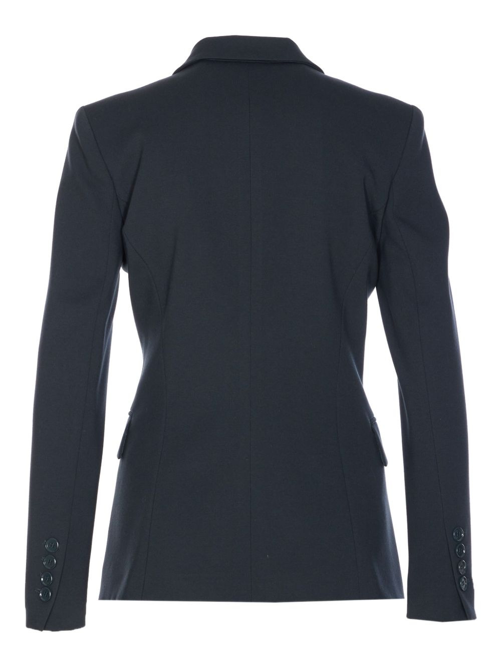 button-front V-neck jacket - 2