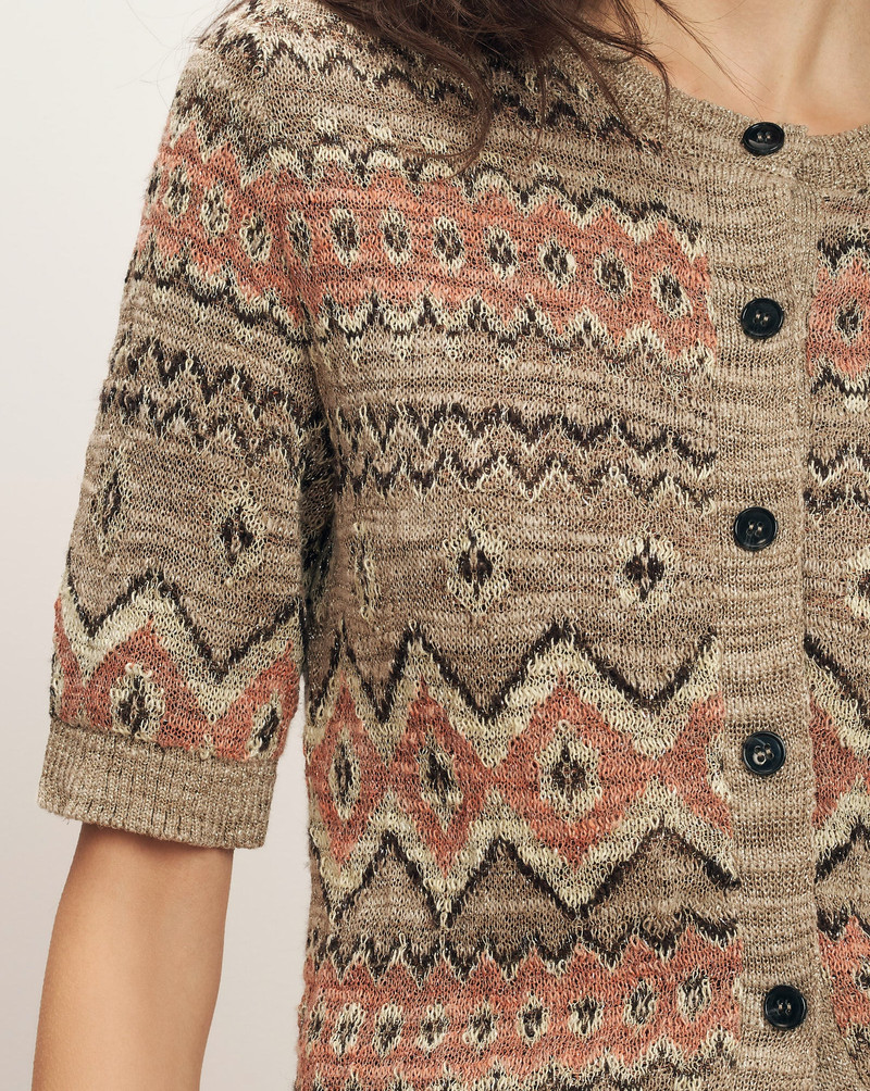 SHANA LINEN CARDIGAN 6