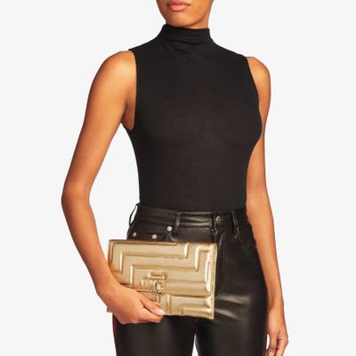 JIMMY CHOO JC Square Avenue Envelope
Black Quilted Nappa Leather Pouch outlook