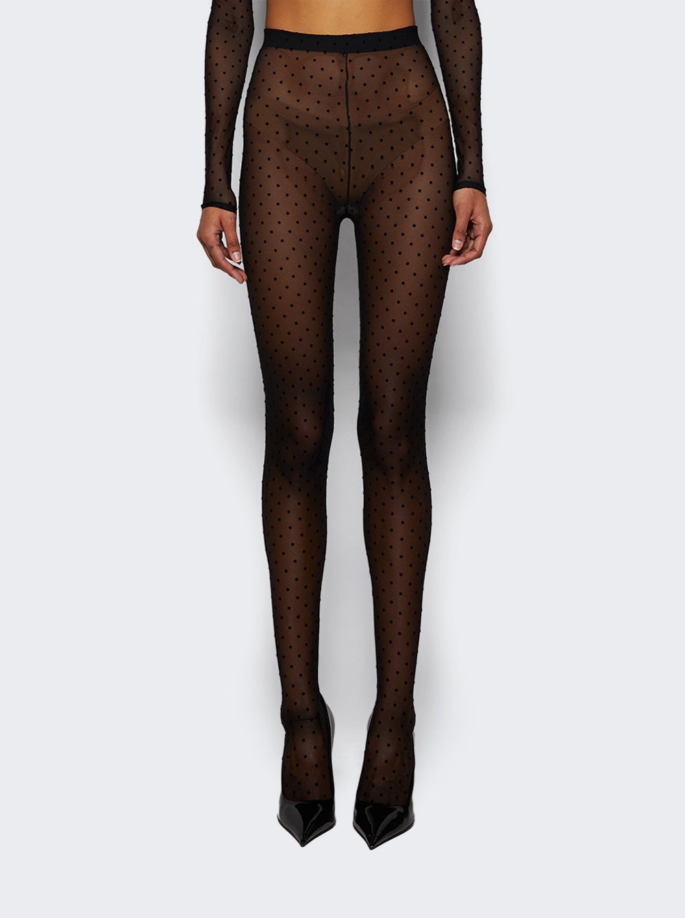 Polka Dot Tight Black - 3