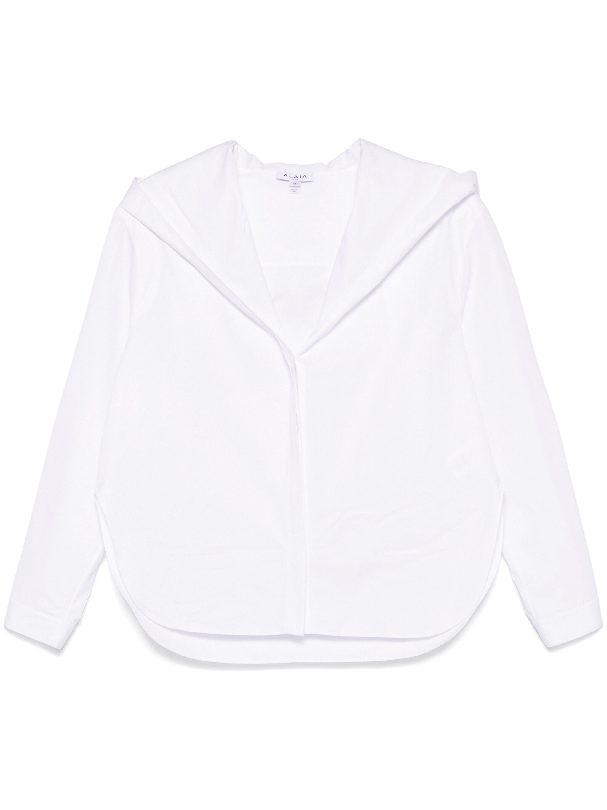 Poplin Hooded Shirt - 1
