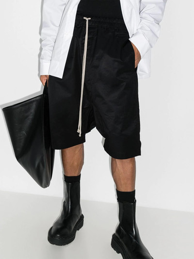 Rick Owens DRKSHDW drawstring knee-length shorts outlook