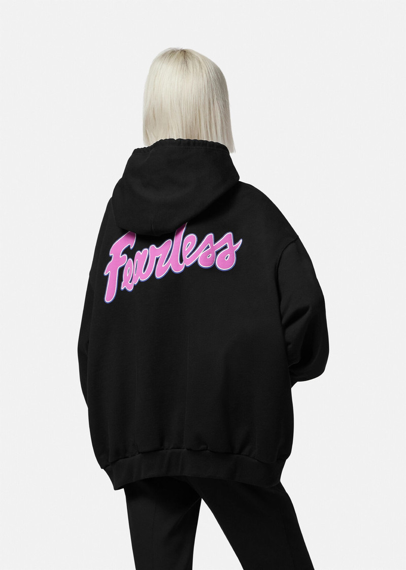 "Fearless" Varsity Logo Hoodie 4