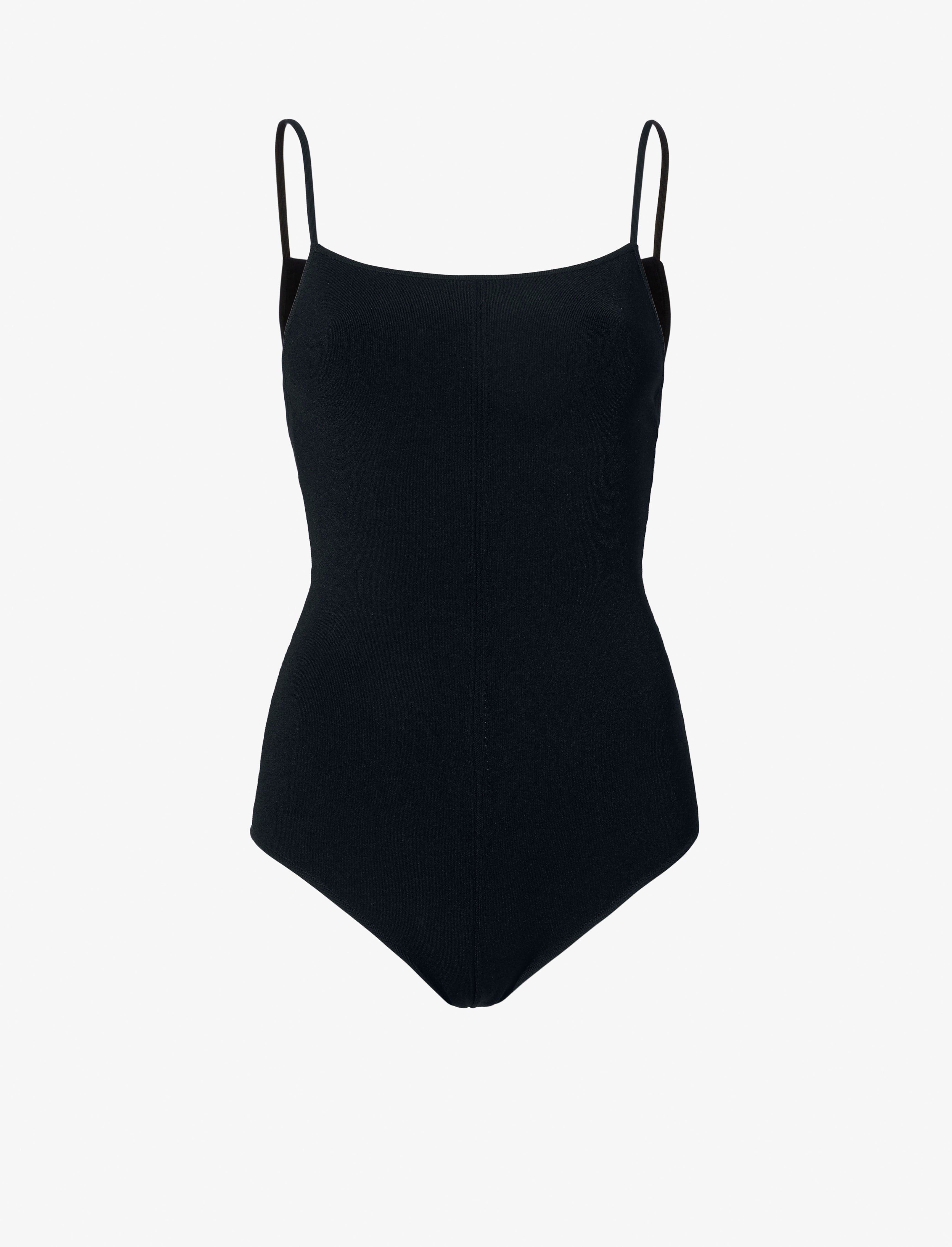 Serena Knit Bodysuit in Silk Viscose - 1