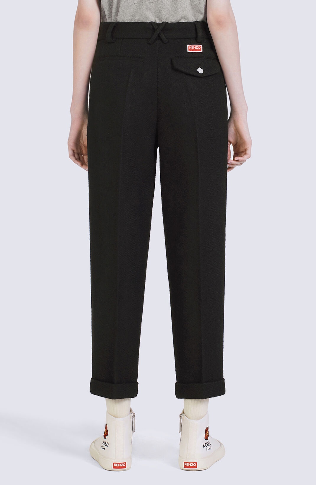 Tailored wool trousers - 6