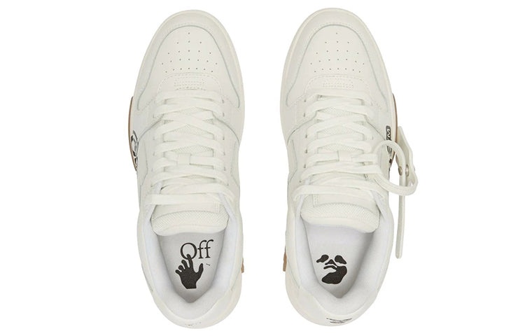 (WMNS) Off-White Out Of Office Low-Top Sneaker 'White Black' OWIA259S22LEA0060110 - 4