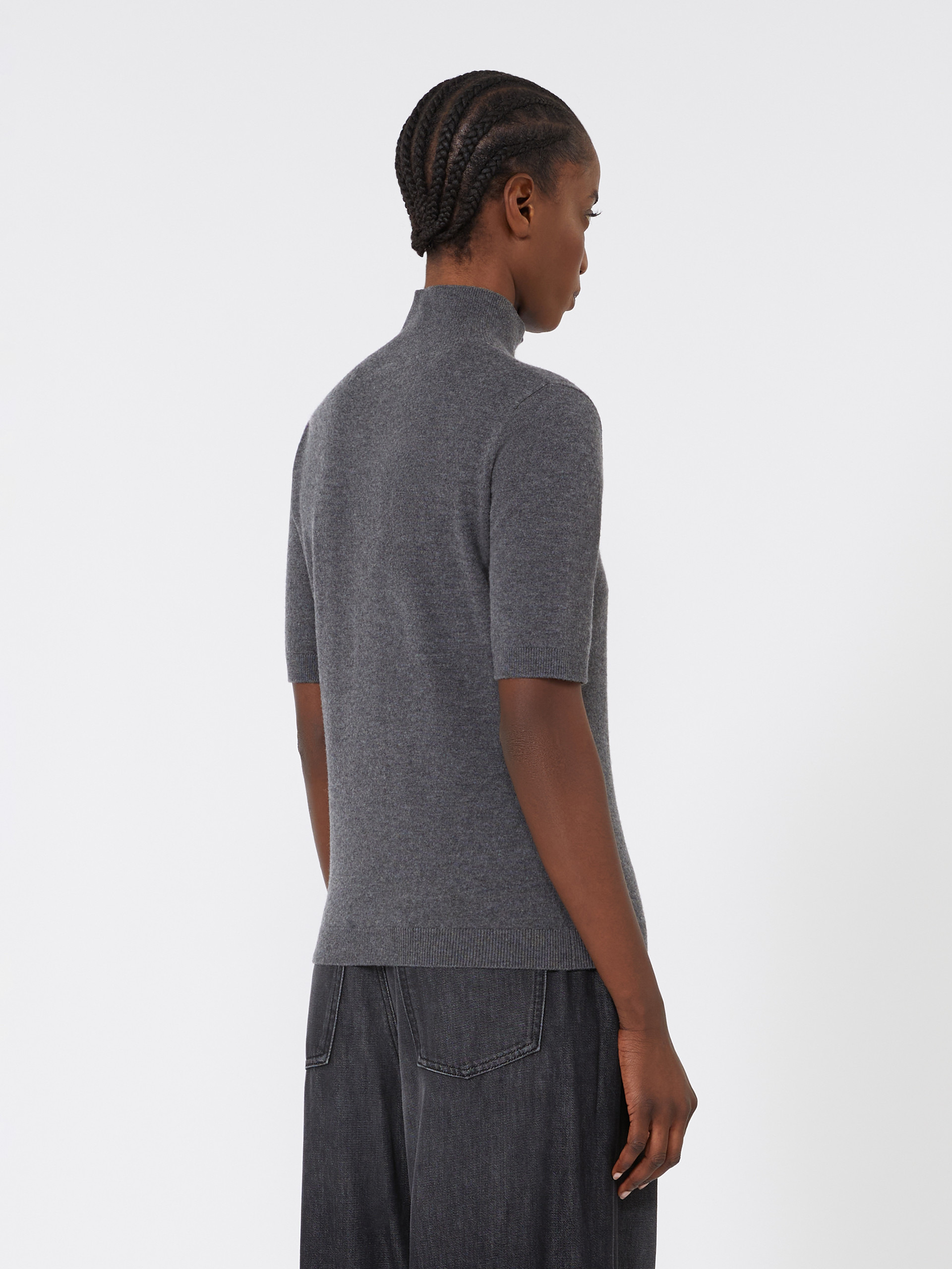 CANTONE Wool polo-neck sweater - 4