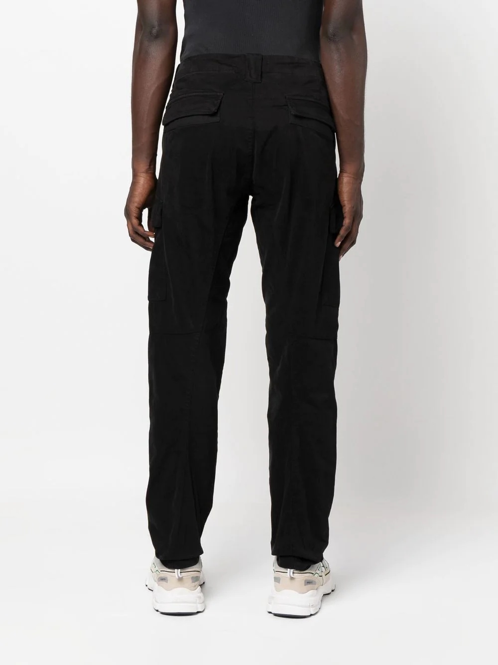 ruched-effect cargo trousers - 4