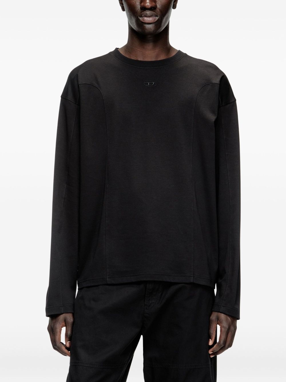 T-Boxt-LS-INT panelled long-sleeves T-shirt - 3
