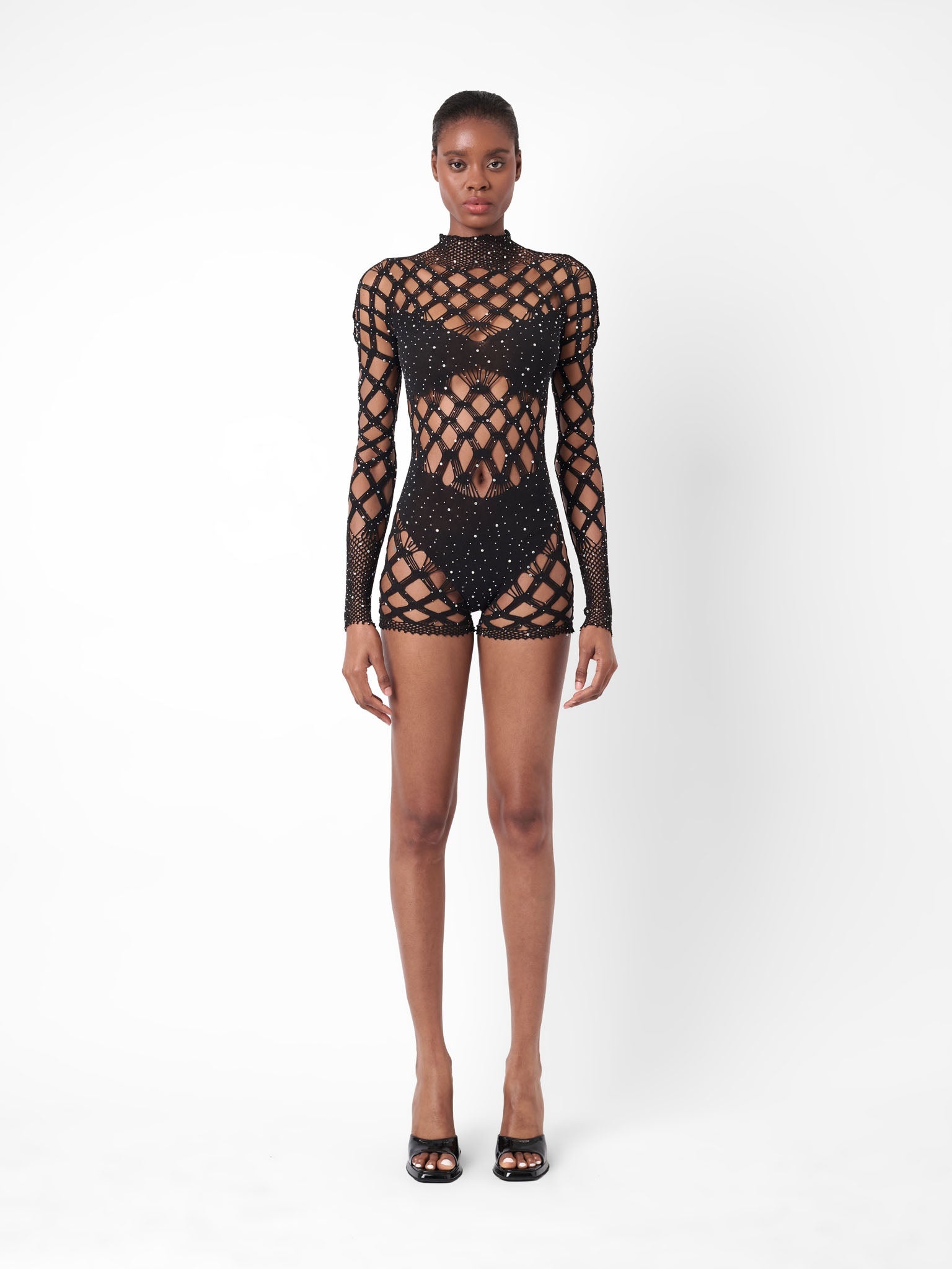 DOLLAR PLAYSUIT BLACK 2