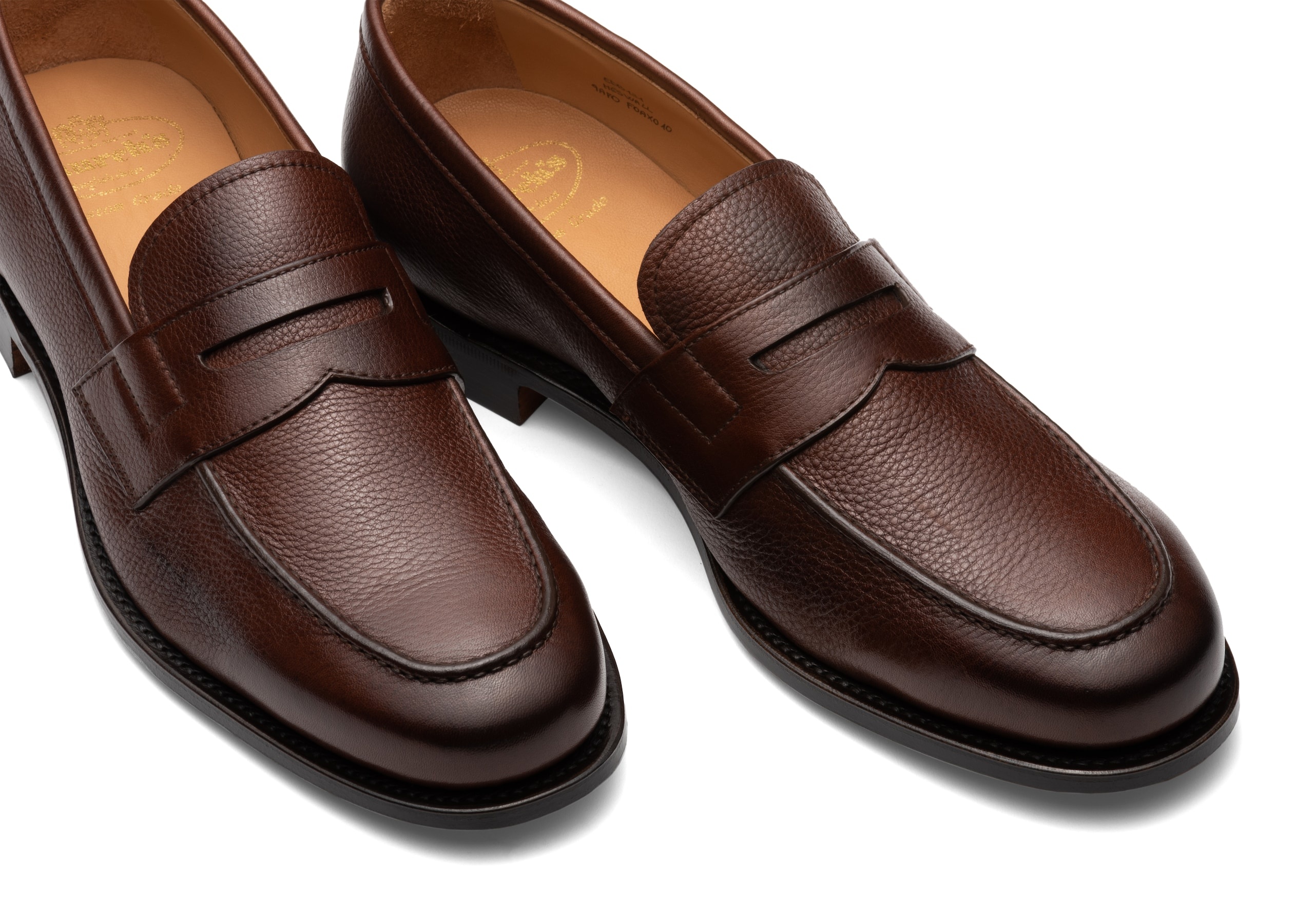 Heswall
Soft Grain Calf Leather Loafer Burnt - 4