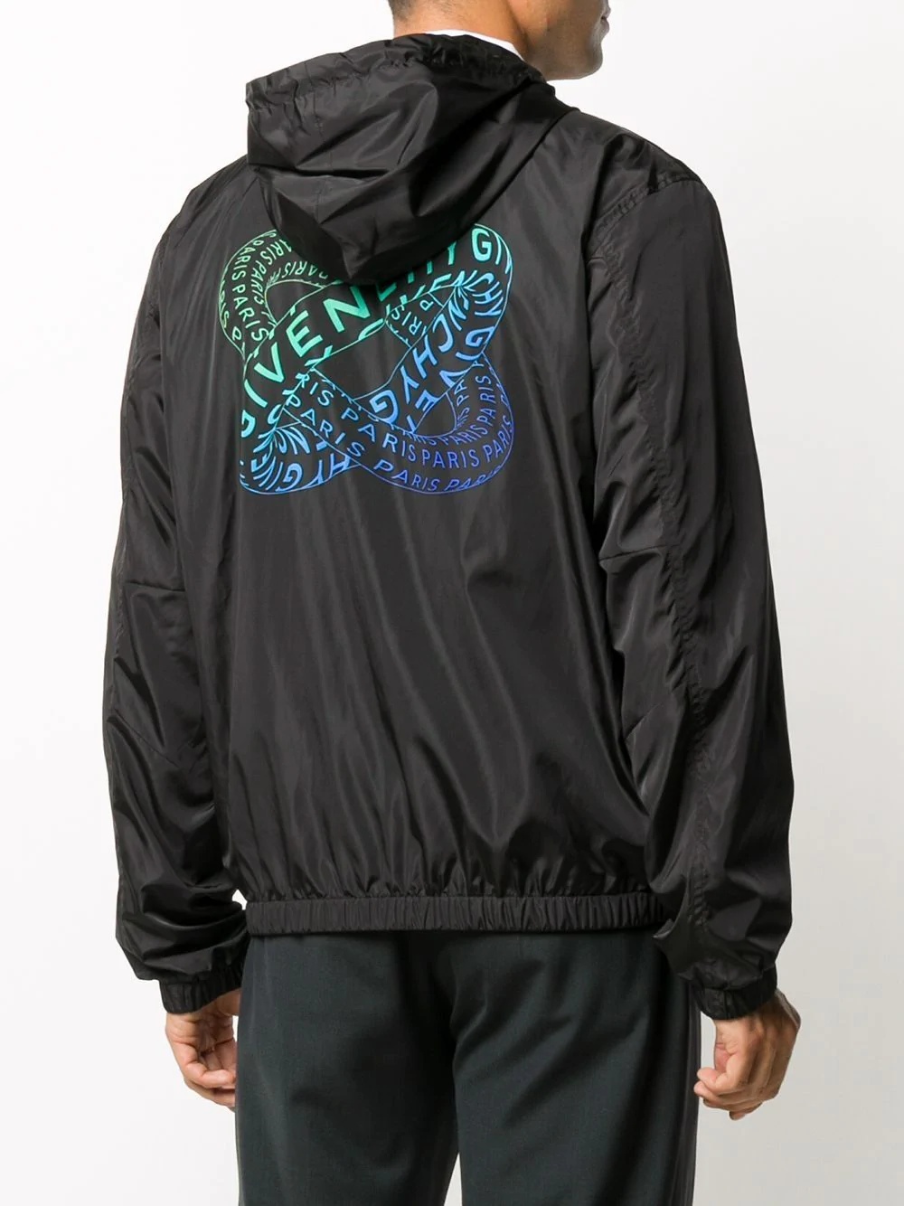 zip-up shell jacket - 4