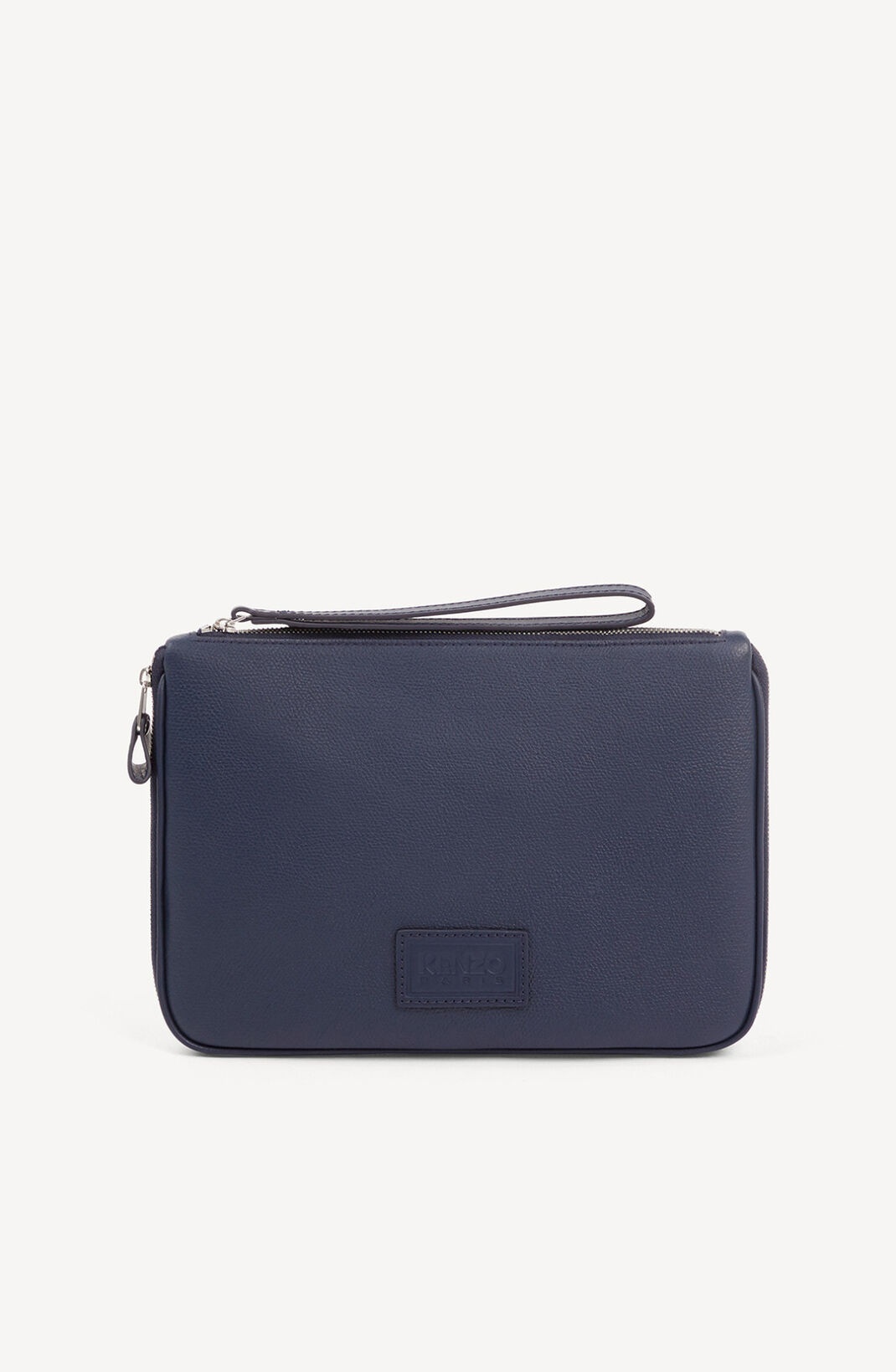 KENZO Kompact large box-pleat pouch - 1