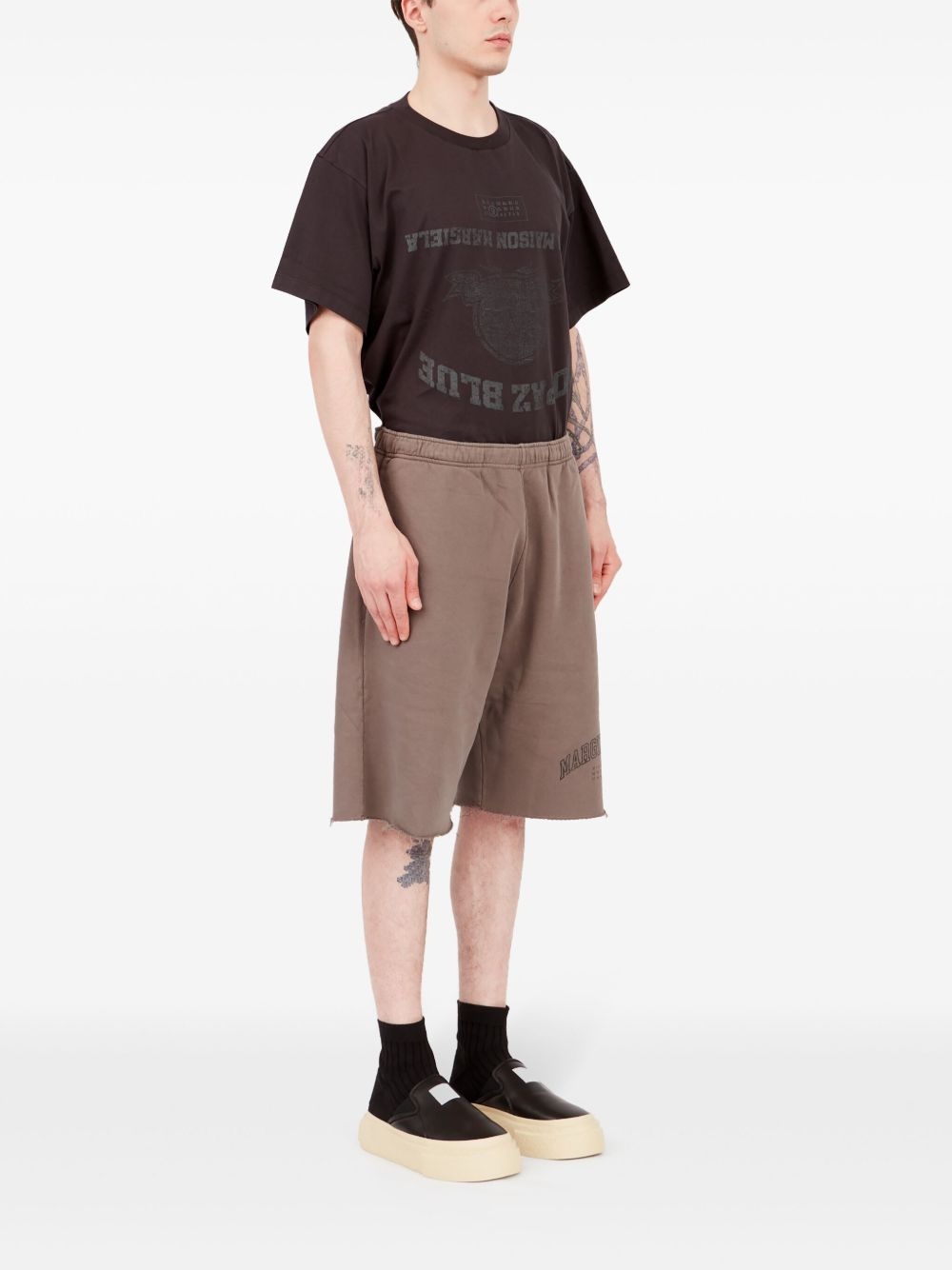numbers-motif shorts - 3