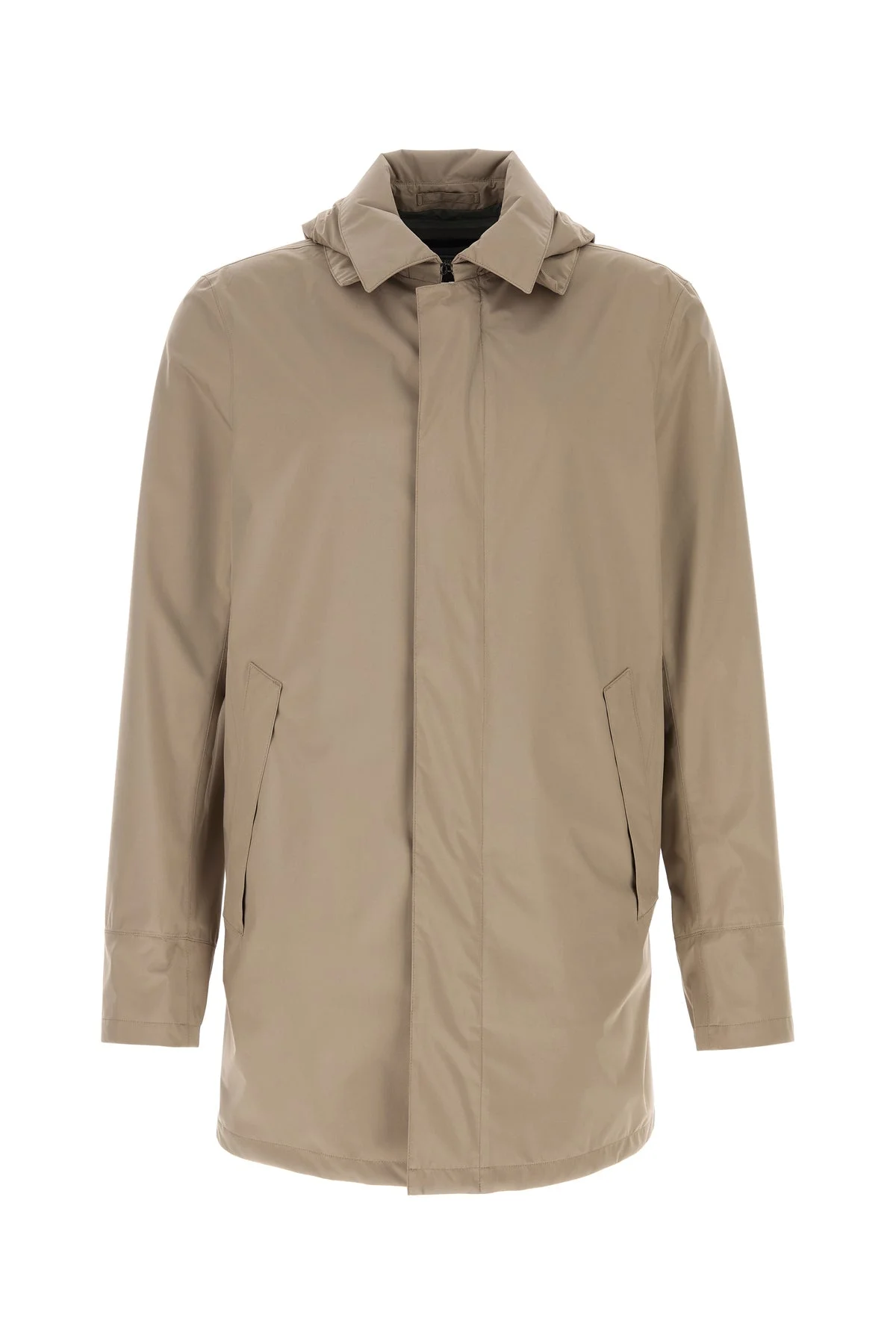 Cappuccino polyester jacket - 1