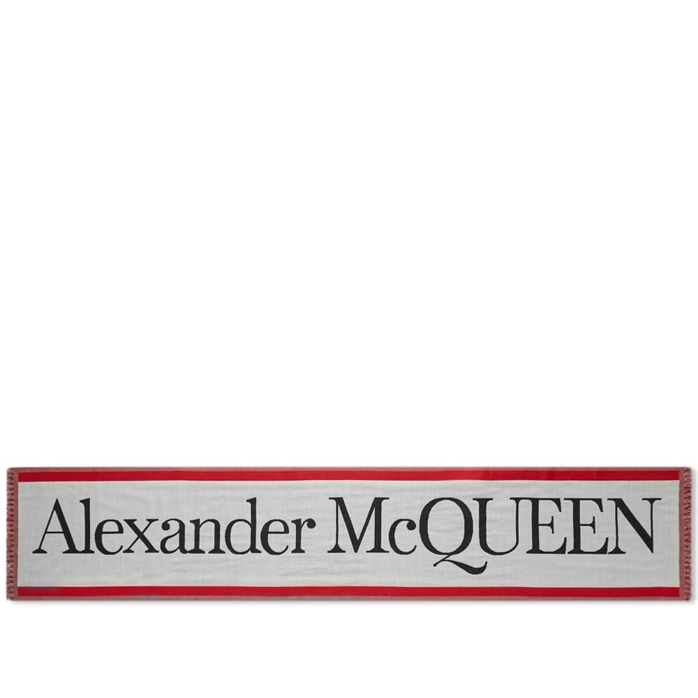 Alexander McQueen Oversize Logo Scarf - 3