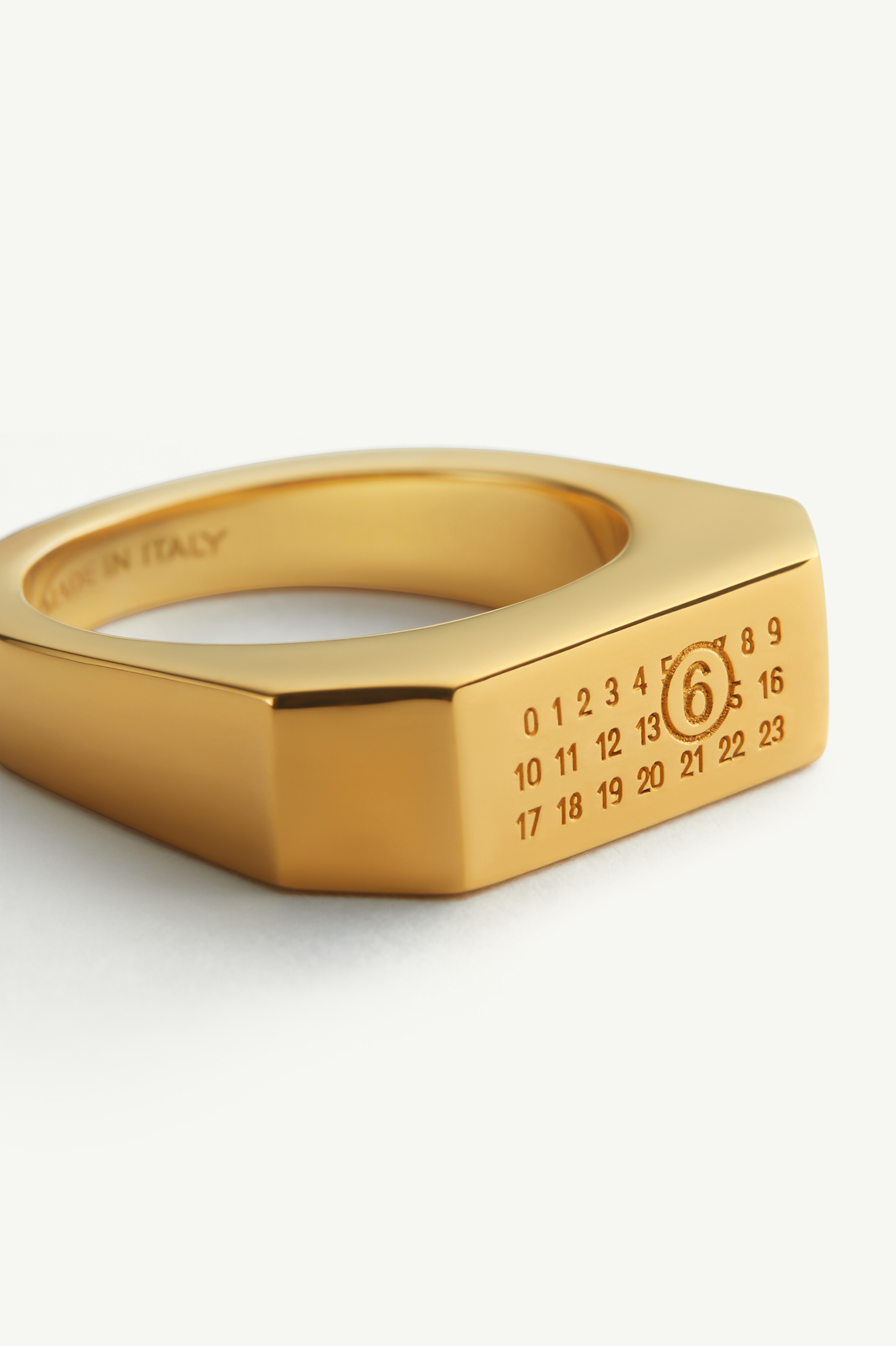 【関税＆送料込み】Mm6 Maison Margiela 'Numeric' Ring MM6 Maison Margiela Numeric ring | REVERSIBLE