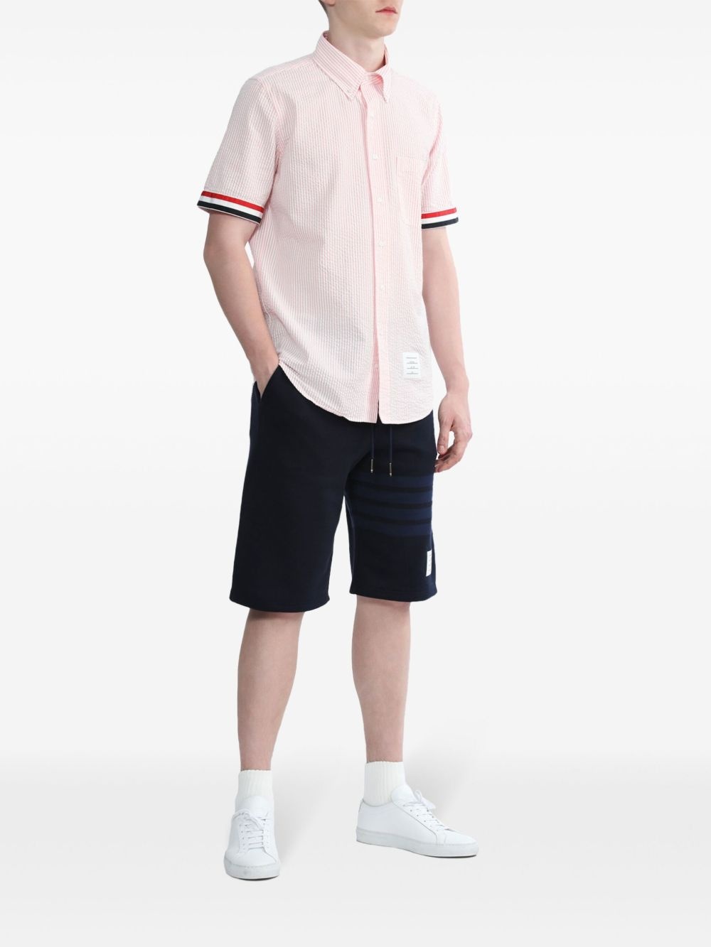 4-Bar loopback track shorts - 2