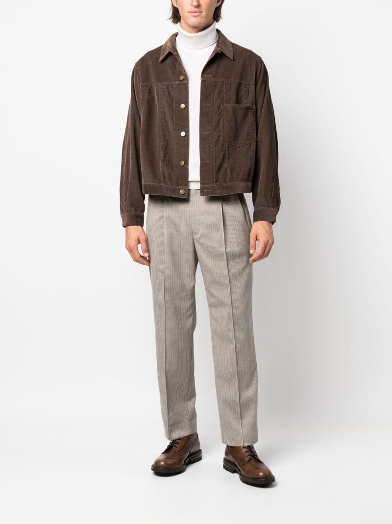 buttoned corduroy jacket - 2