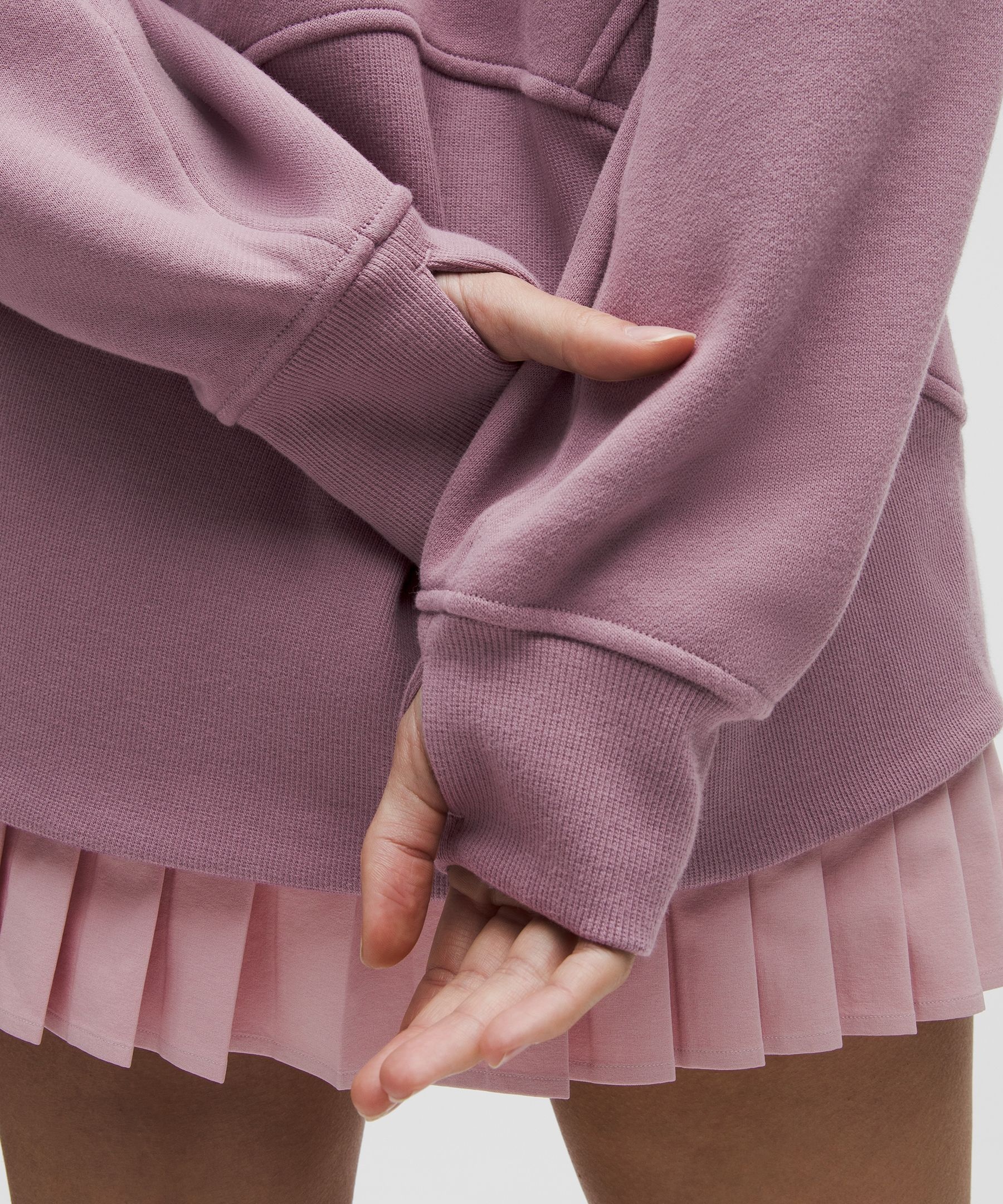 Scuba Oversized Funnel-Neck Half Zip *Long - 6
