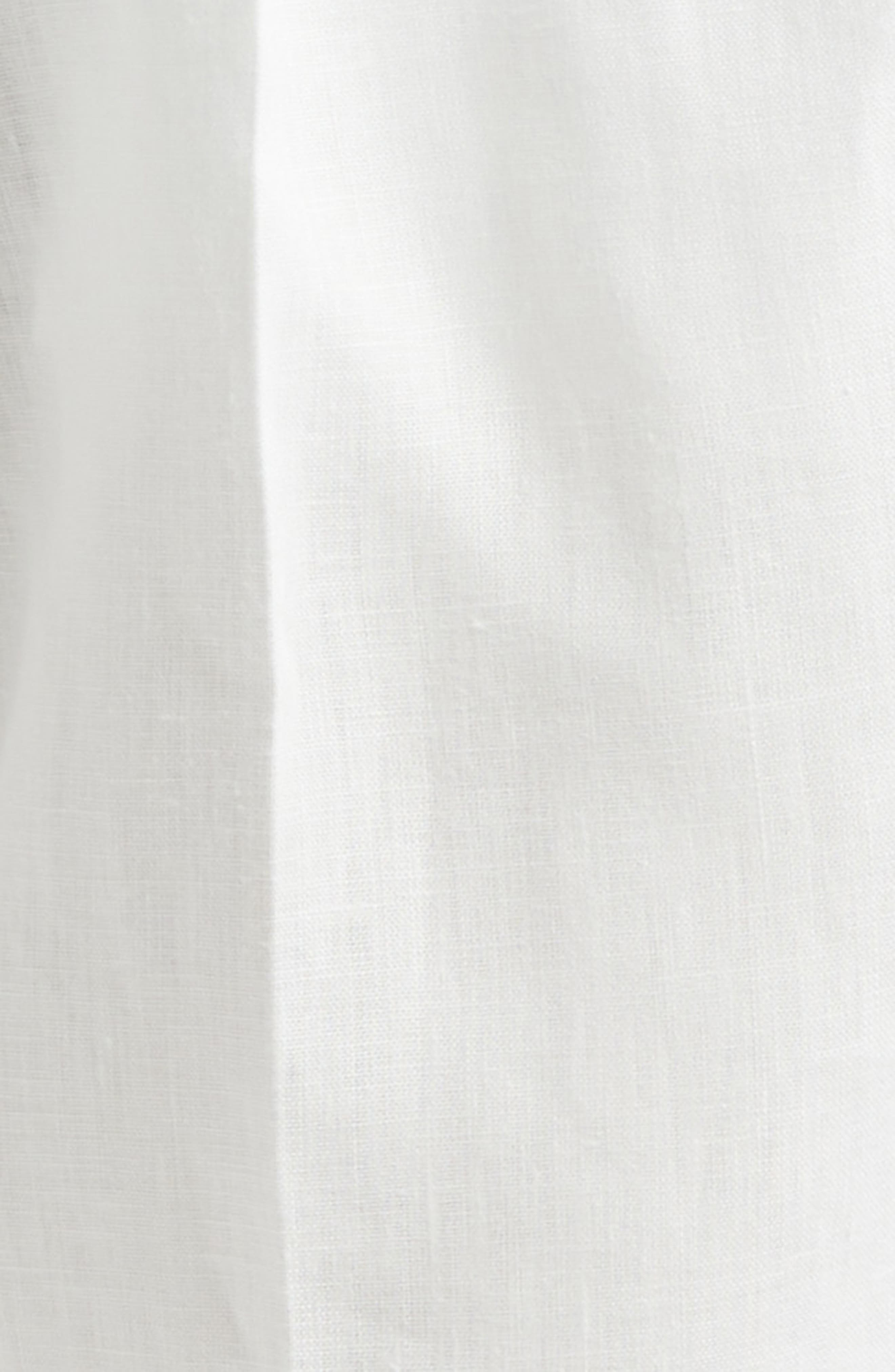 Dolce&Gabbana Pleated Linen Pants in W0111 Bianco at Nordstrom - 7