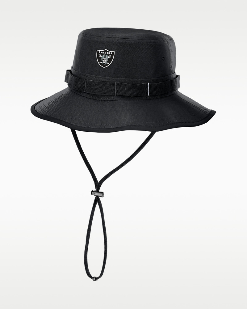 Las Vegas Raiders Primetime Apex Boonie Men's NFL Dri-FIT College Bucket Hat 1