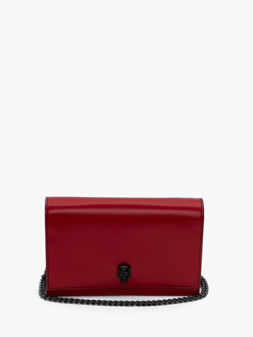 Small Skull Bag in Red - 1