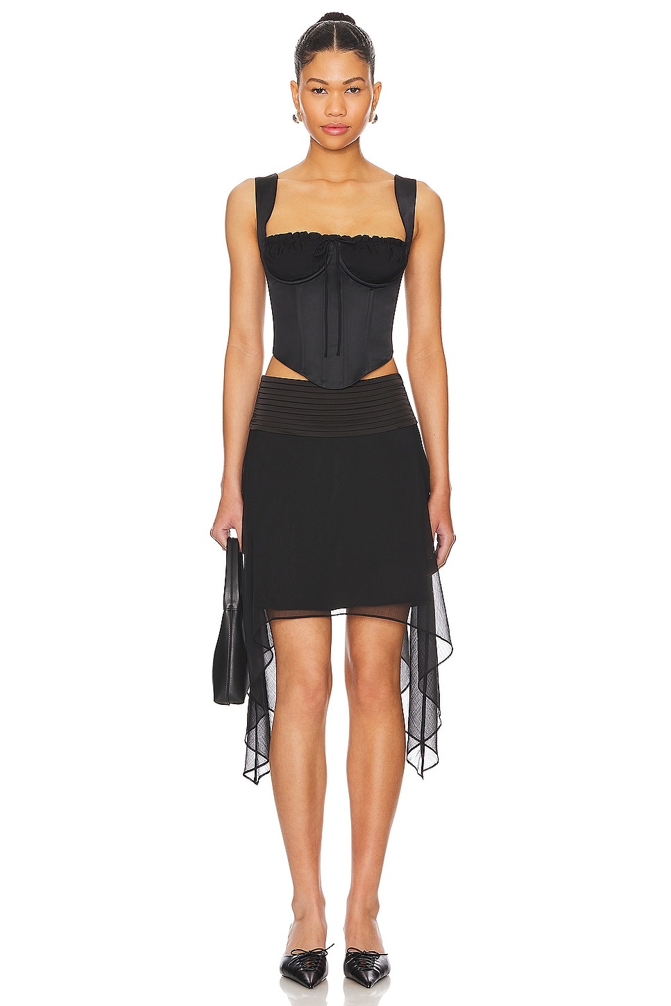 Ruched Cup Bustier Top - 4