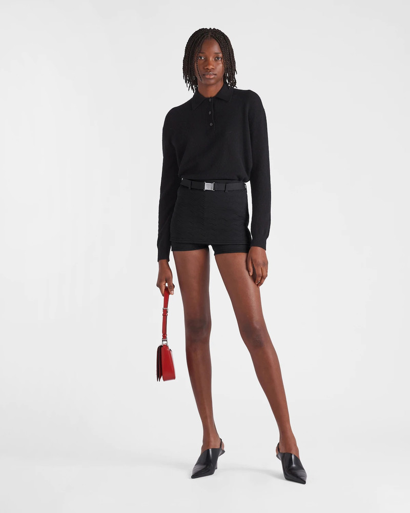 Prada Jacquard shorts outlook