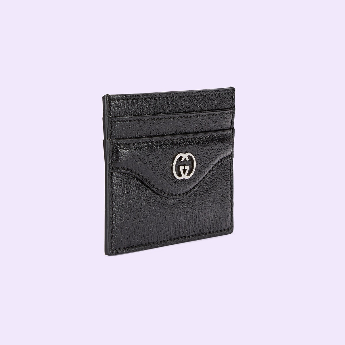 Card case with Interlocking G - 4