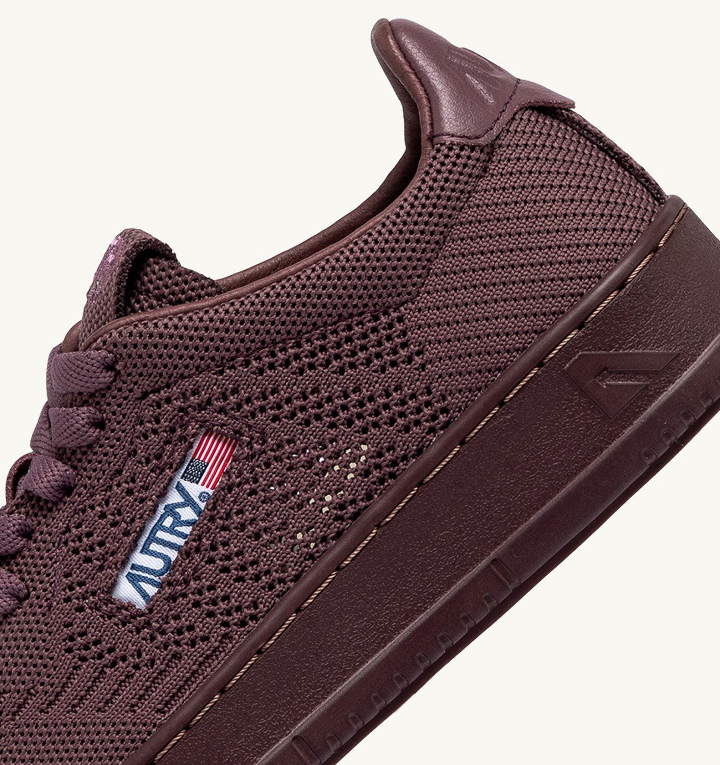 MEDALIST EASEKNIT LOW SNEAKERS IN ROSE TAUPE KNIT - 6