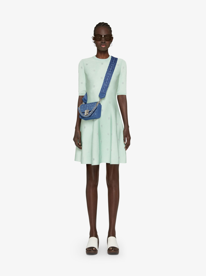 Givenchy SMALL 4G BAG IN 4G DENIM WITH CHAIN outlook