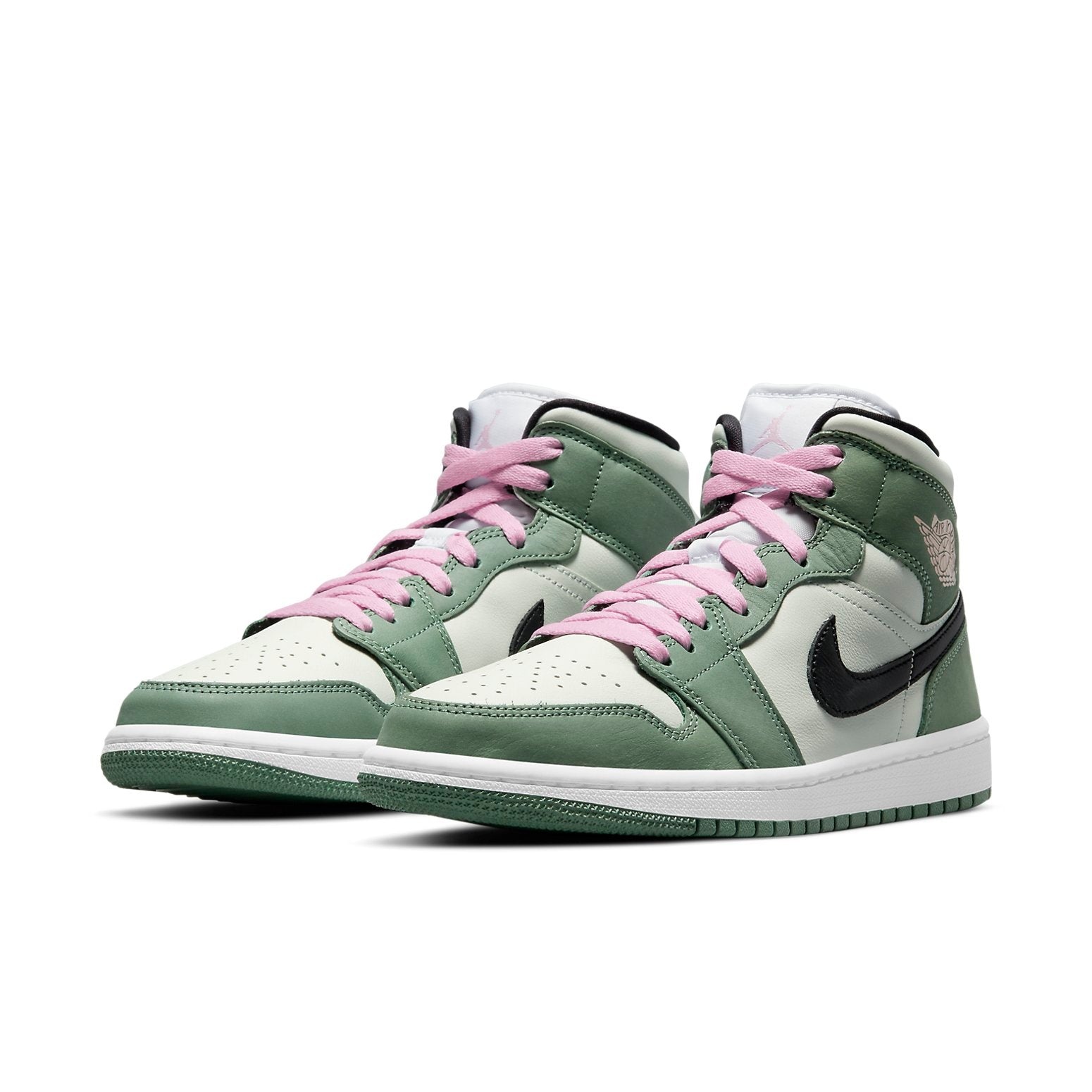 (WMNS) Air Jordan 1 Mid SE 'Dutch Green' CZ0774-300 - 3