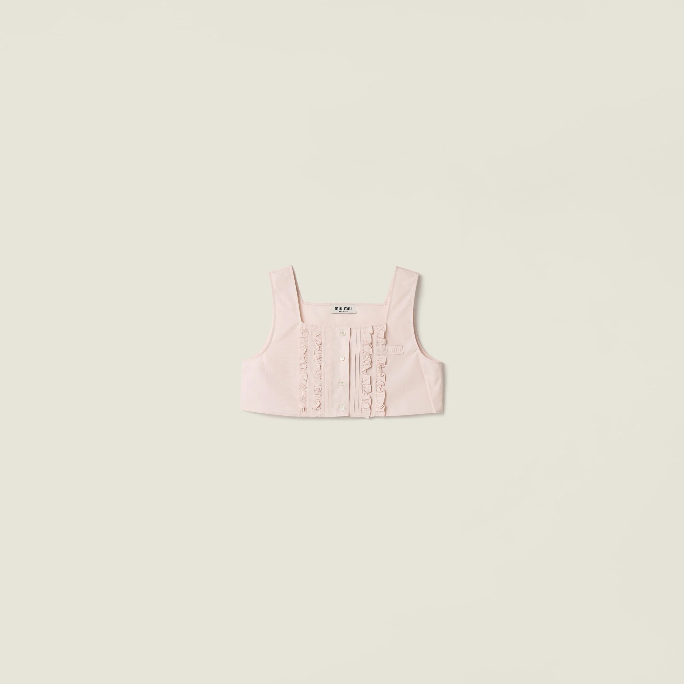 Poplin crop top - 1