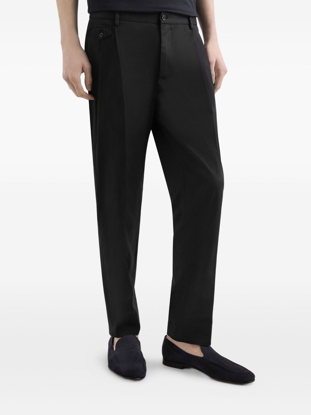 pleated trousers - 4