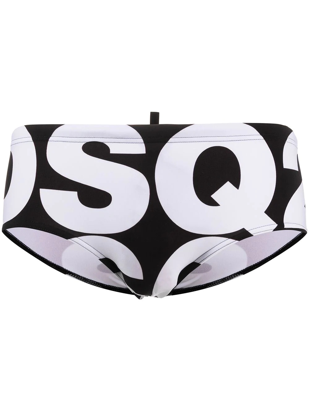 logo-print swim briefs - 1