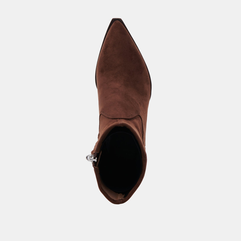 ARYA BOOTS DK BROWN STELLA SUEDE 10